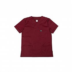 Alezi Σετ Παντελόνι & Μπλούζα Unisex σε Μπορντό Χρώμα SCRUB-UNISEX-BORDEAUX